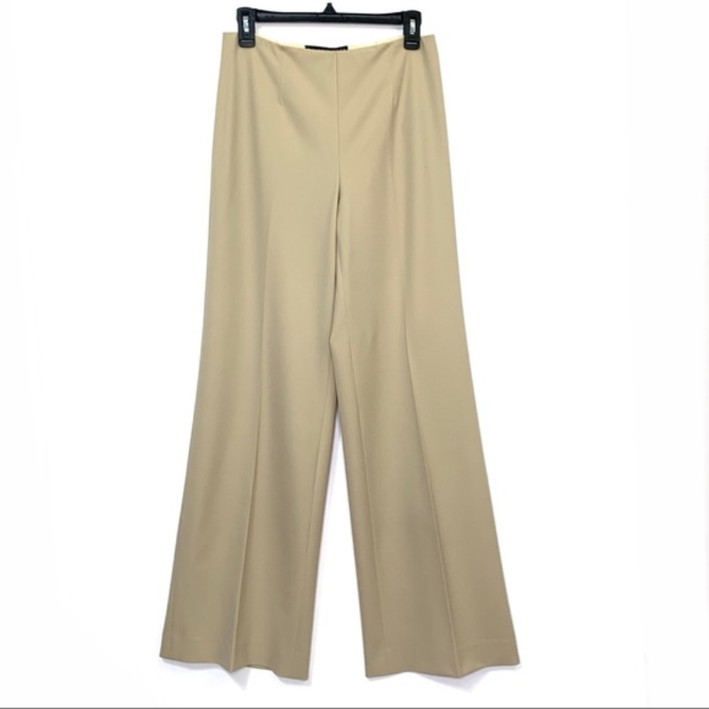 Ralph Lauren Black Label Tan Wide Leg Pants